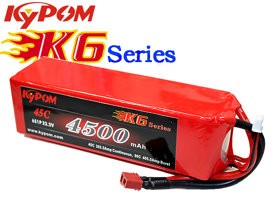 KYPOM KT4500-45-6S 22.2V4500mAh 45C-90C K6シリーズ★ハイレート★3CチャージOK KYPOM KT4500-45-6S 22.2V4500mAh 45C-90C K6シリーズ★ハイレート★3CチャージOK