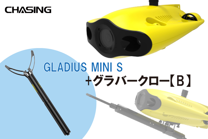 ...CHASING GLADIUS MINI S (200mワイヤー)+グラバークロー【B】