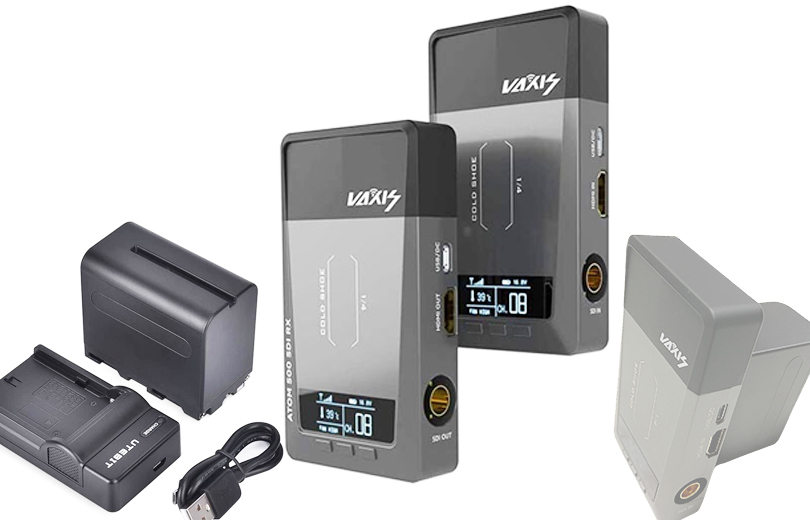 史上最も激安】 Vaxis ATOM 500 SDI ワイヤレス伝送システム 画像伝送