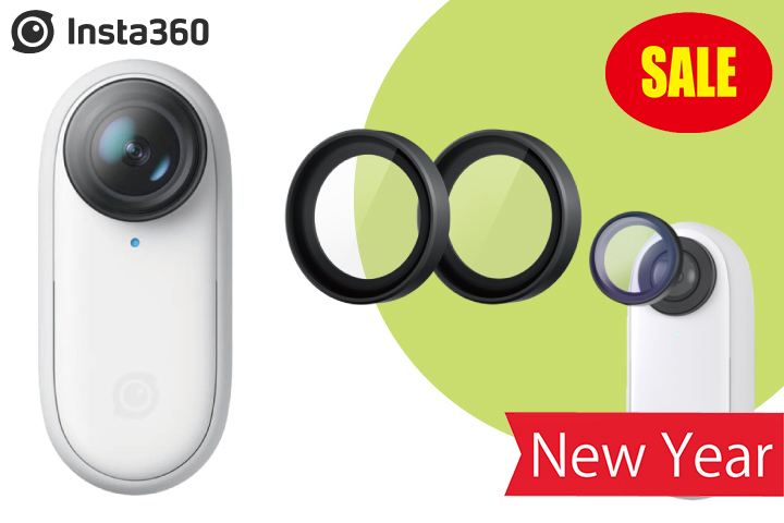 .【New Year SALE】Insta360 GO 2【32GB】+レンズ保護フィルター　20220106-32