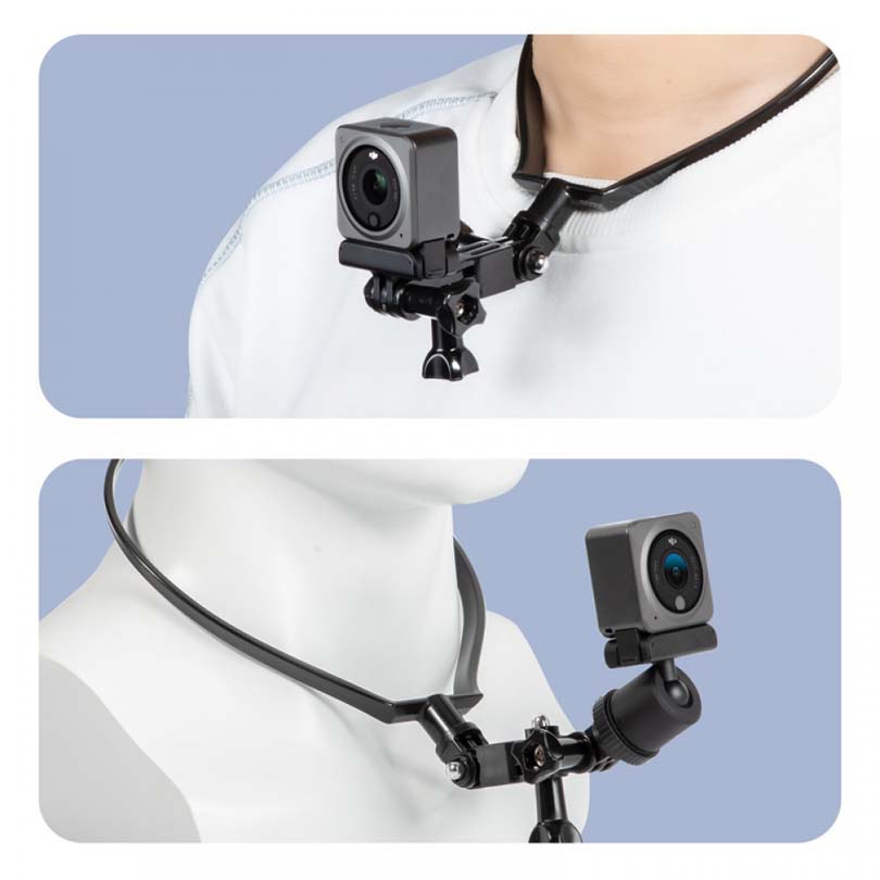 Nancy GoPro用 カメラマウント付きネックホルダー【Insta360 ONE X2・Insta360 ONE R・DJI Action  2・Osmo Action・スマートフォン】 -  ドローン総合事業|販売|DJI|INSTA360|CHASING|FRSKY|BETAFPV日本正規代理 AIRSTAGE (エアステージ)