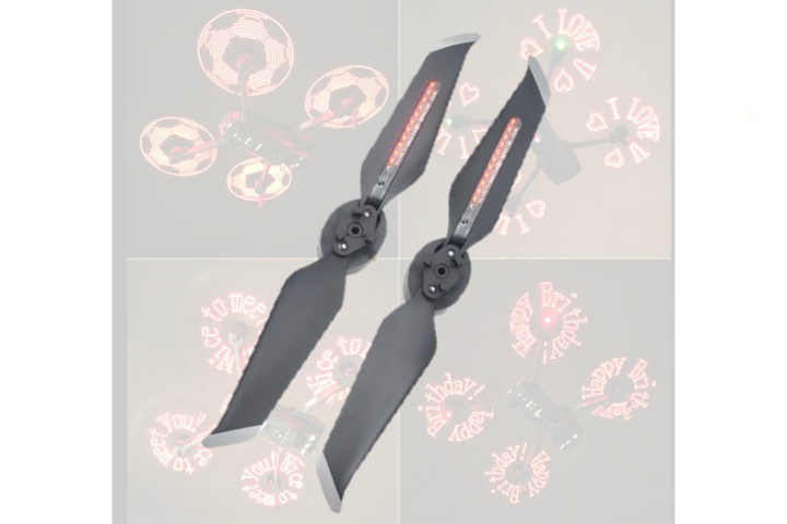 AN  DJI  Mavic2 用（プロ/ズーム）  LEDプロペラ (CW1枚・CCW1枚）【75％OFFSALE】【在庫限り】【すべてのサポート対象外】