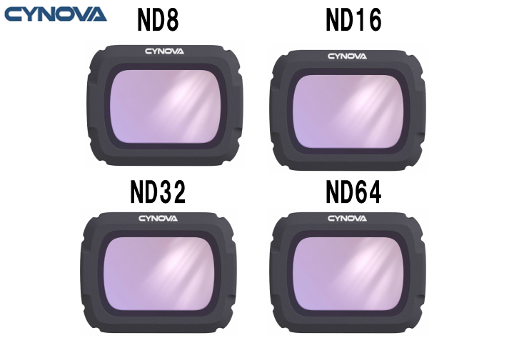 CYNOVA Mavic Air 2用 ND フィルター(ND8  ND16  ND32  ND64)【75％OFFSALE】【在庫限り】【すべてのサポート対象外】