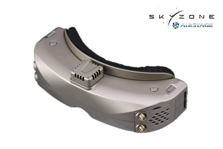 SKYZONE FPV ゴーグル　SKY04X【V2】（5.8Ghz系映像受信） 【グレー】