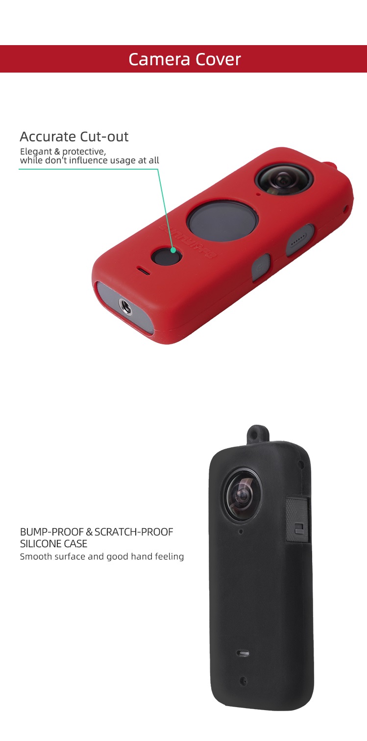 Nancy Insta360 ONEX2 シリコン保護カバー【選べるカラー】ストラップ付 | すべての商品 | AIRSTAGE INC