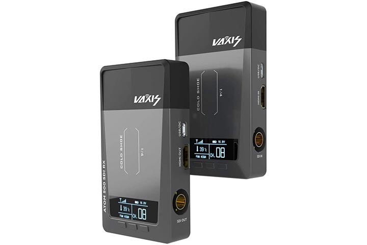 VAXIS ワイヤレス映像転送システム【１年間メーカー保証】ATOM-500-SDI【20％OFFSALE】【在庫限り】