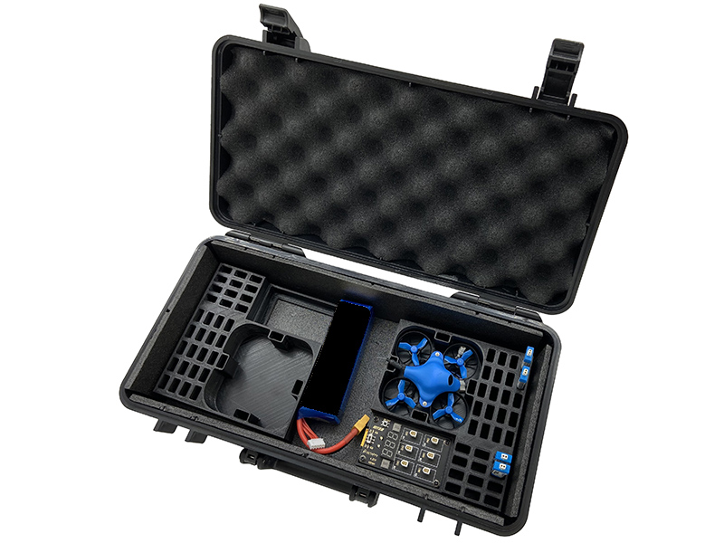 AIRSTAGE BETAFPV  65シリーズ用 ボックス【ブラック】【ボックスが二個入る収納ケース付き】