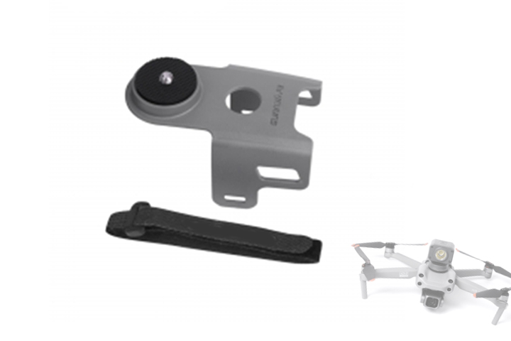 Nancy DJI Air 2S用 1/4ネジ付ブラケット（POCKET 2、Insta360シリーズ、Osmo Action　別途アダプター必要)