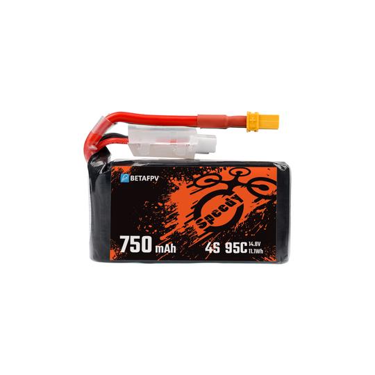 BETAFPV Povo30 750mAh 4S 95C Lipoバッテリー（2PCS）