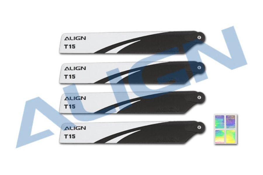ALIGN HD120BT T15 メインブレード(カーボン) 【T15】