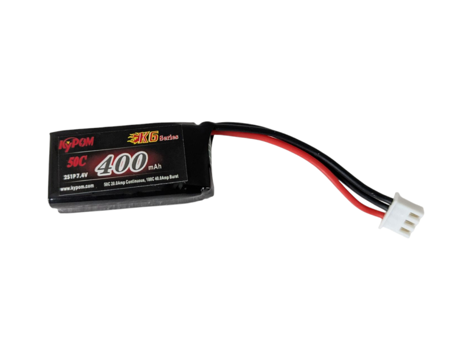 KYPOM 400mAh 2S 7.4V 50C リポバッテリー ALIGN T15シリーズなどに