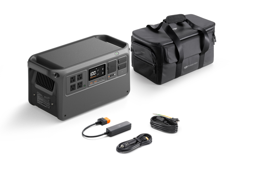 .DJI Power 1000V2 コンボ【ソーラーケーブル/車内充電ケーブル/専用バッグ 】