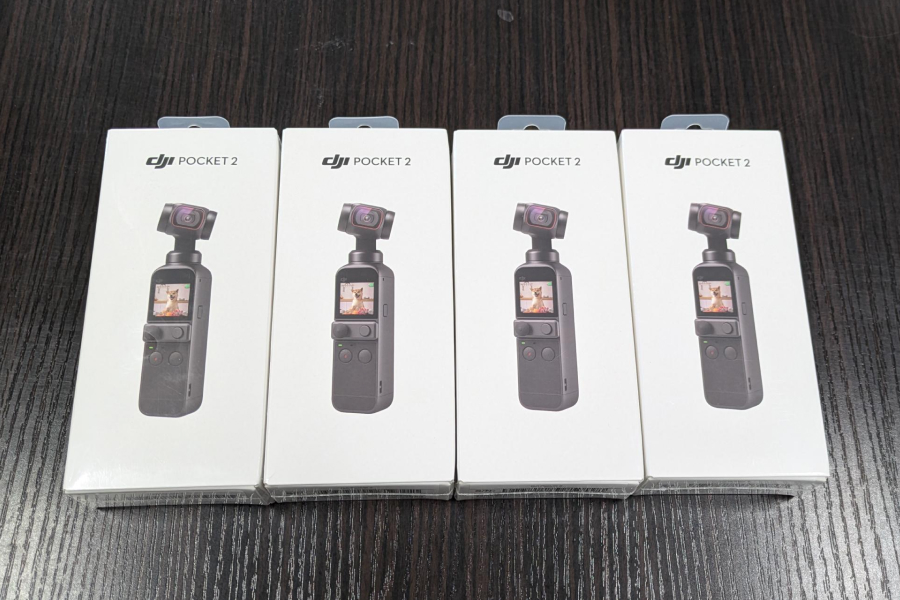 .DJI Pocket 2【4個セット】【動作保証なし】【デッドストックSALE】