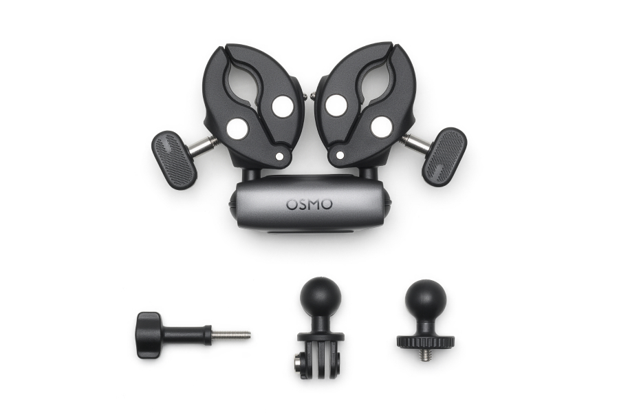DJI Osmo デュアル ヘビーデューティ クランプ【Osmo 360/Osmo Action 5 Pro/Osmo Action 4/Osmo Action 3/DJI Action 2/Osmo Action】