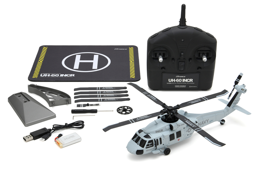G-FORCE UH60 INCR .【シーホーク仕様 R/Cヘリ】 【モード1/モード2切替可能】