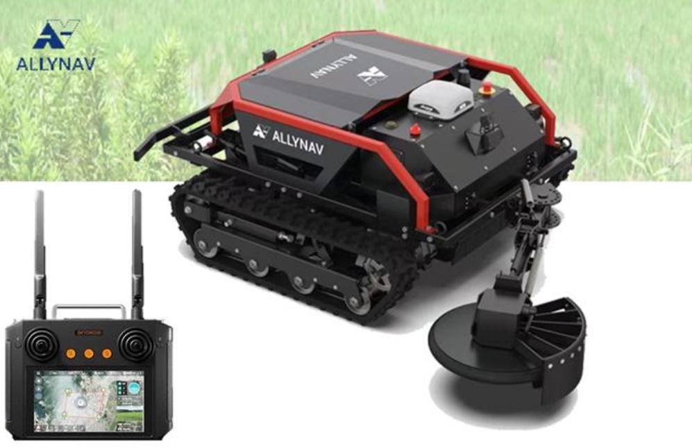 【受注生産】AllyNav Taurus80E 自動草刈機　（H12リモコン付）＜輸送料込＞