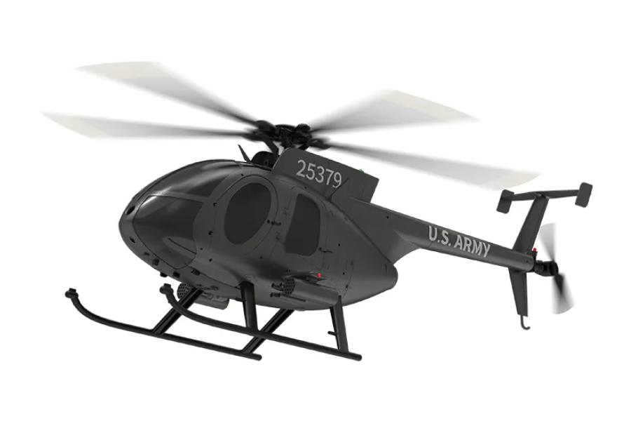 YuXiang F119S-B F119S MD500 GPS ヘリコプター RTF - ブラック