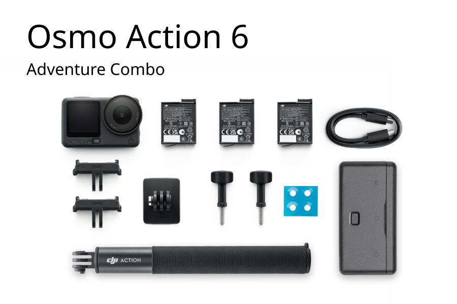 .DJI Osmo Action 6 アドベンチャーコンボ