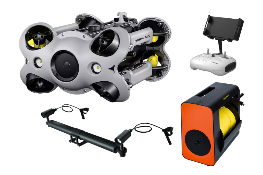 (Ver.2.0) CHASING M2 S Standard Set【M2 S本体・送信機・ライト・リール・200ｍテザー】【無償付帯保険付き（登録必須）】