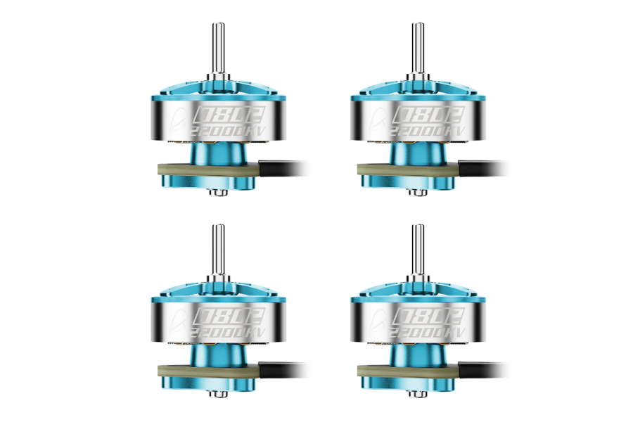 BETAFPV 0802 ブラシレスモーター (2026)【22000KV】【フリースタイル】【ブルー】【4個】【Air75II】