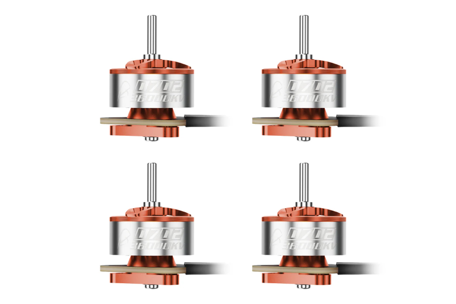 BETAFPV 0702 ブラシレスモーター (2026)【36000KV】【チャンピオン】【オレンジ】【4個】【Air65II】