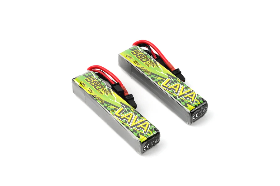 BETAFPV LAVA II 2Sバッテリー【580mAh】【95C】【2個】
