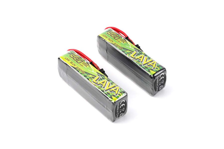 BETAFPV LAVA II 4Sバッテリー【580mAh】【95C】【2個】