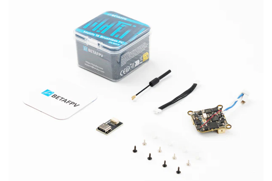 BETAFPV Matrix 1S ブラシレスフライトコントローラー (5IN1 II)【はんだ付け不要】【Air65II/Air75II/Meteor65Pro/Meteor75Pro】