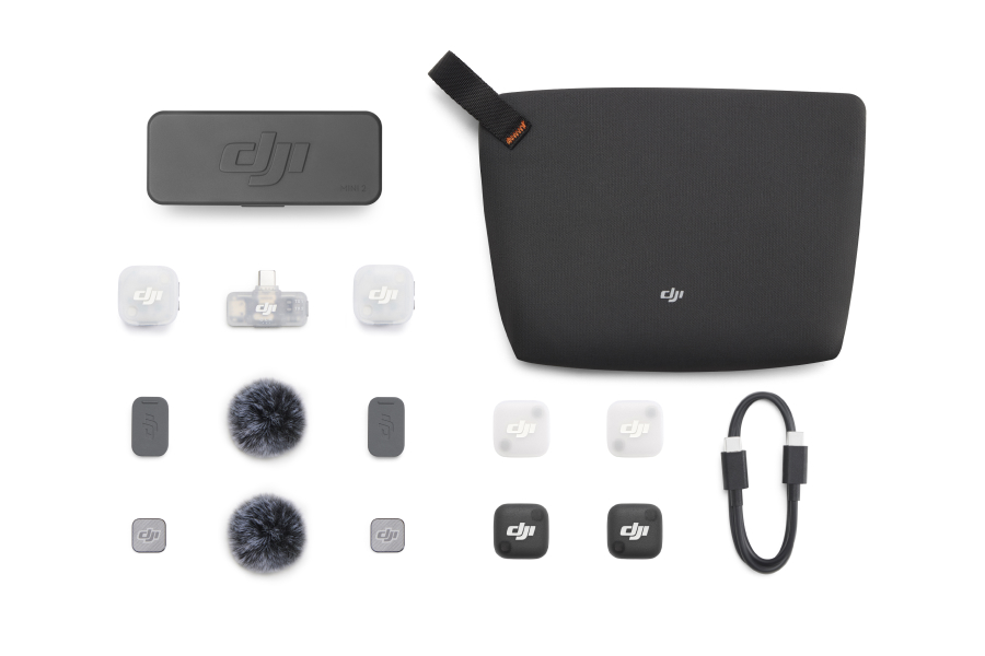 DJI Mic Mini 2（2TX + 1モバイルRX + 充電ケース）