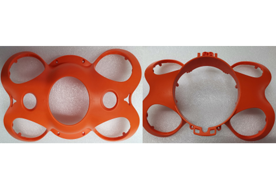 【CHASING M2 PRO】bracket kit (前後セット/オレンジ色)  (9A.10.100.0069)