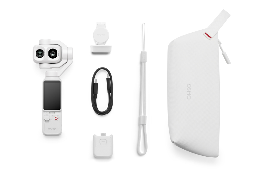 .DJI Osmo Pocket 4P スタンダード コンボ（パールホワイト）