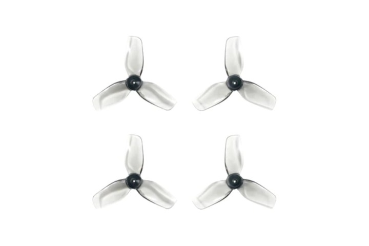 BETAFPV プロペラ HQ 31mm 3-Blade Propellers (0.8mm Shaft 4PCS) 【クリアグレー】（BETA 65S 2022Ver.などに）