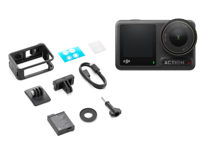 .DJI Osmo Action 4 Standard Combo