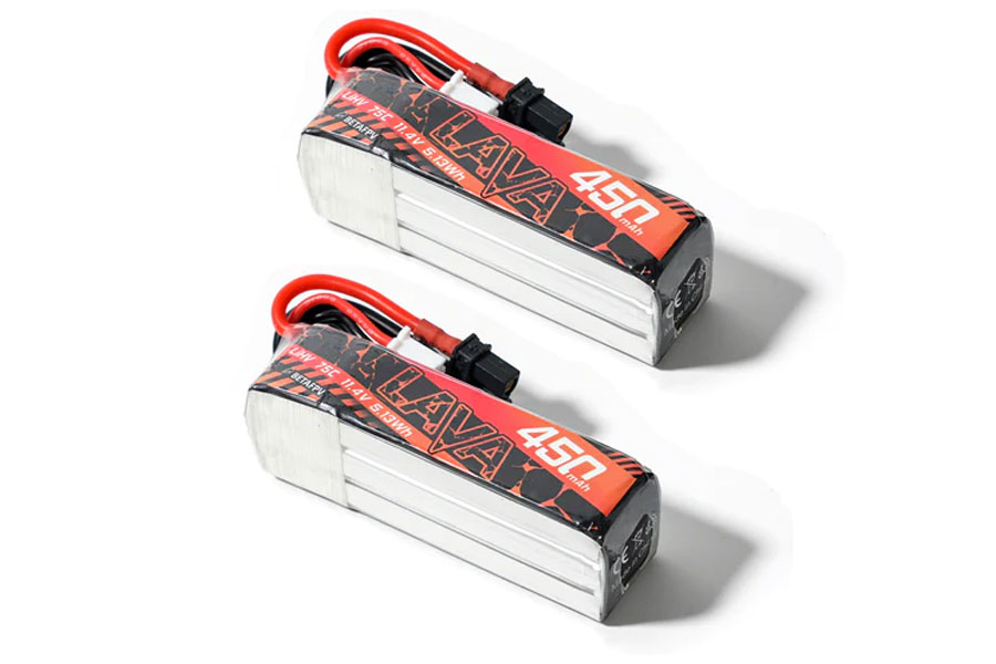 BETAFPV バッテリー LAVA 3S 450mAh 75C Battery (2PCS) 【Pavo 20】