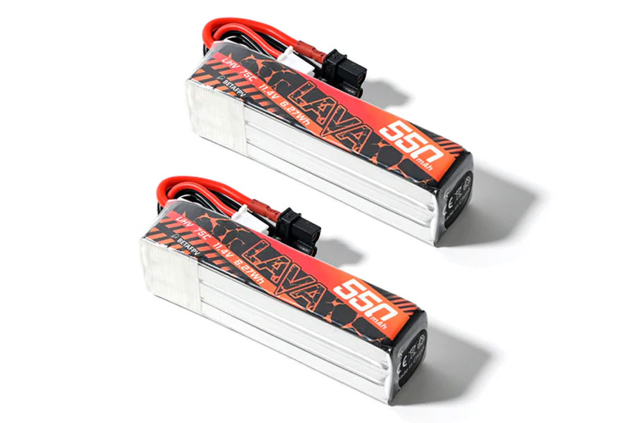 BETAFPV バッテリー LAVA 3S 550mAh 75C Battery (2PCS) 【Pavo20】