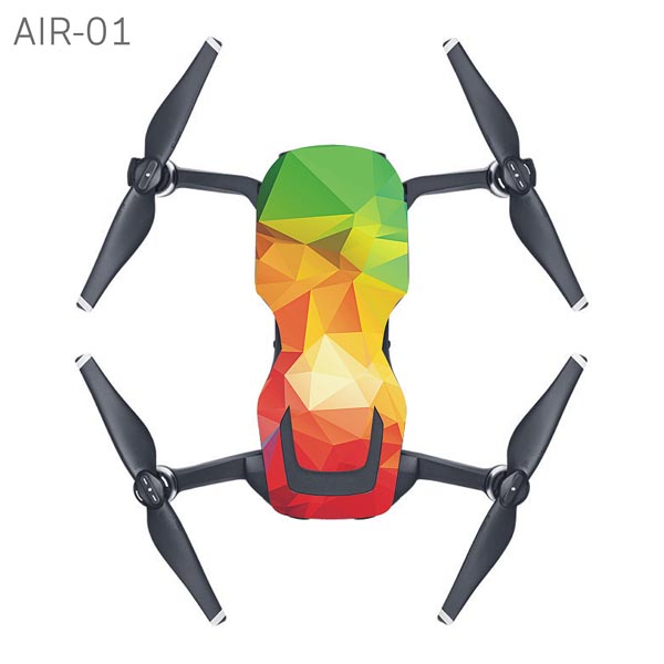 W　AN  DJI  Mavic  air用　PVC　ボディー用ステッカー　【AIR-01】【90％OFF SALE】【在庫限り】【すべてのサポート対象外】