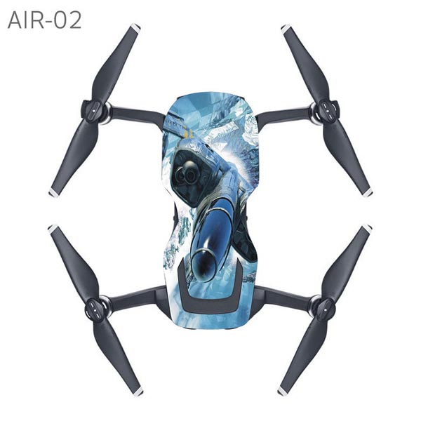W　AN  DJI  Mavic  air用　PVC　ボディー用ステッカー　【AIR-02】【50％OFF SALE】【在庫限り】【すべてのサポート対象外】