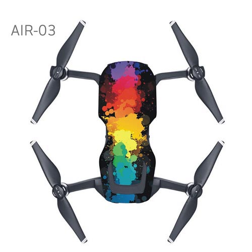 W　AN  DJI  Mavic  air用　PVC　ボディー用ステッカー　【AIR-03】【90％OFF SALE】【在庫限り】【すべてのサポート対象外】