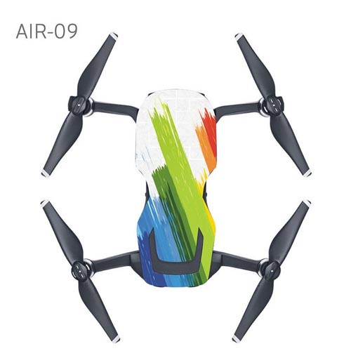 W　AN  DJI  Mavic  air用　PVC　ボディー用ステッカー　【AIR-09】【90％OFF SALE】【在庫限り】【すべてのサポート対象外】