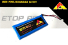 ETOP 7.4V6000mAh44.4wh 2S1P　（P3系.P4系.INS系のプロポバッテリーに）