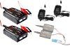 GTPOWER　XH4S用 バランス充電器 パラレルチャージングシステムセット(充電器×2/アダプター×2/専用ケーブル×1)