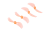 BETAFPV プロペラ Gemfan 45mm 2-Blade Propellers (1.5mm Shaft 4PCS)(ピンク)【対応モーター：1103ブラシレスモーター】【Mereor75 Pro】