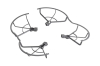 Nancy DJI Air 3用プロペラガード【Air 3】【Air 3S】【30％OFF SALE】【在庫限り】【すべてのサポート対象外】