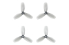 BETAFPV プロペラ Beta-45mm 3-Blades Propellers  (1.5mm Shaft 4PCS)【推奨モーター:1102-1800０ブラシレスモーター】【Aquila16】