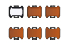 Nancy DJI Avata 2用  ミックス フィルターセット 6pcs（MCUV/ND8/ND16/ND32/ND64/ND128）【DJI Avata 2】