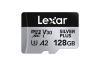 Lexar Professional SILVER PLUS microSDXC UHS-Iカード【128GB】海外パッケージ microSDカード