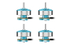 BETAFPV 0802 ブラシレスモーター (2026)【22000KV】【フリースタイル】【ブルー】【4個】【Air75II】