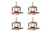 BETAFPV 0702 ブラシレスモーター (2026)【36000KV】【チャンピオン】【オレンジ】【4個】【Air65II】