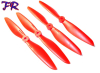FR　250Prop-R　6040　CW＆CCW　4枚組　【レッド】【50％OFFSALE】【在庫限り】【すべてのサポート対象外】