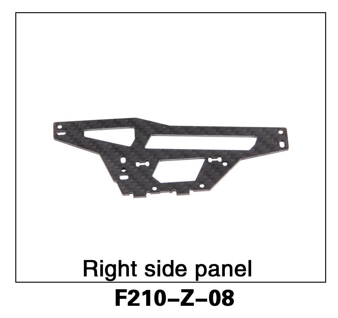 WALKERA  F210-Z-08　右側パネル【90％OFFSALE】【在庫限り】【すべてのサポート対象外】